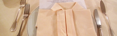 Dinner aboard La Reine Pedauque